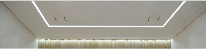 Диффузор под покраску скрытого монтажа SECRET SOFT FRAME D160мм